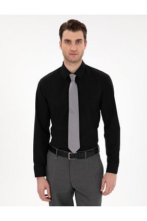 پیراهن قهوه ای مردانه رگولار Pierre Cardin - کد 925334342
