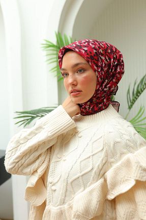 روسری صورتی پنبه ای Silk Home - کد 890813024