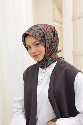 روسری مشکی پنبه ای Silk Home - کد 904667083