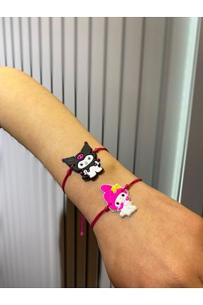 دستبند جواهر رنگی بچه گانه منجق bisiylerbisiyler - کد 925784740