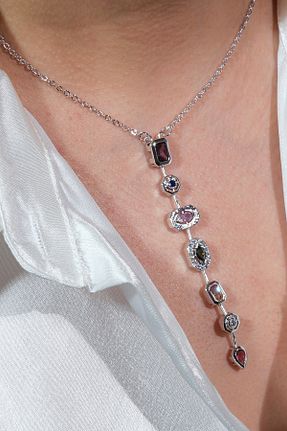 ست استیل طوسی زنانه 1+ ÖZÜM TAKI - کد 925350250