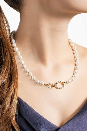 گردنبند نقره زرد زنانه 925 عیار So Chic - کد 922076261