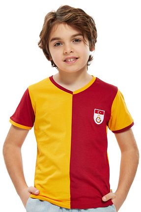تیشرت اسپرت رنگی بچه گانه رگولار Galatasaray - کد 925784478