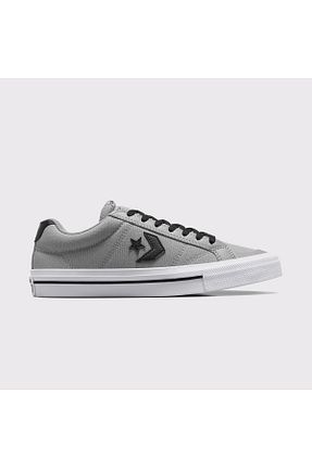 کفش اسنیکر طوسی مردانه بند دار Converse - کد 906442428