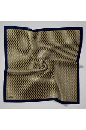 روسری سرمه ای 90 x 90 Silk Home - کد 882557944