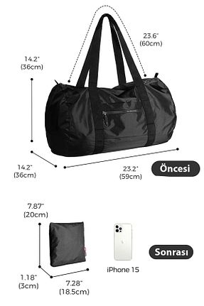 کیف اسپرت مشکی زنانه پارچه ای Woys Bags - کد 897253039