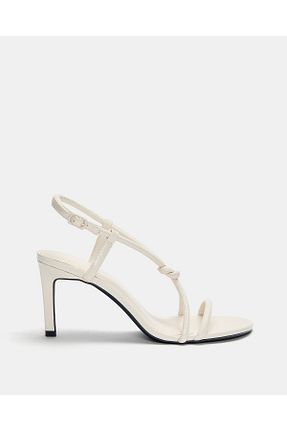صندل نباتی زنانه پاشنه نازک Pull & Bear - کد 925424431