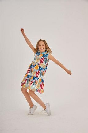 لباس آبی بچه گانه %100 پنبه Hilal Akıncı Kids - کد 646088822