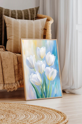 تابلو قهوه ای چوب Dekorsiahome - کد 925422102