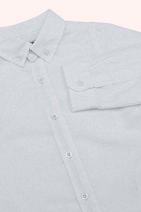 پیراهن سفید بچه گانه رگولار Panço - کد 785296823