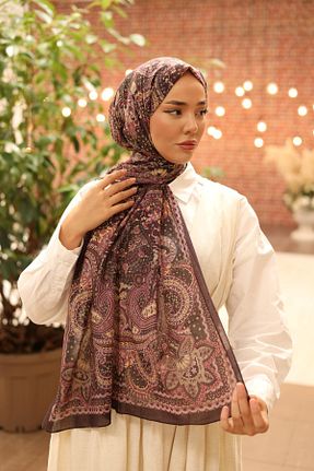 شال بنفش زنانه Silk Home - کد 847784336