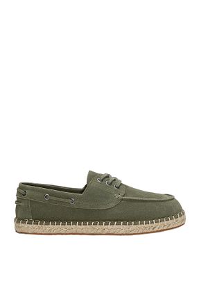 کفش لوفر خاکی مردانه پاشنه کوتاه (1 - 4 سانتی متر) Pull & Bear - کد 925805603