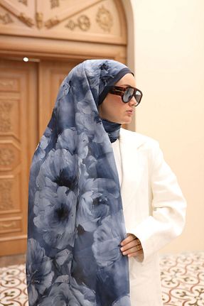 شال طوسی زنانه Silk Home - کد 921612910