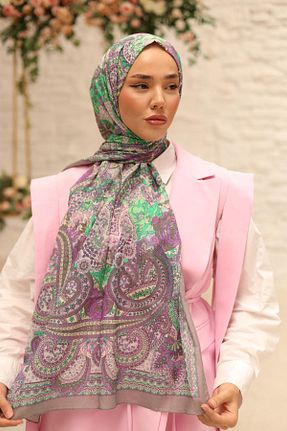 شال بنفش زنانه Silk Home - کد 847784427