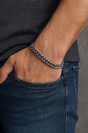 دستبند استیل (فولاد) رنگی زنانه استیل ضد زنگ Kesebe - کد 917780412