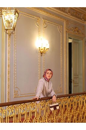 روسری صورتی İpek Tivil Silk Home - کد 901805771