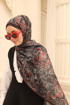 شال سرمه ای زنانه Silk Home - کد 920757839