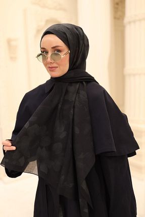 شال سرمه ای زنانه Silk Home - کد 920757873