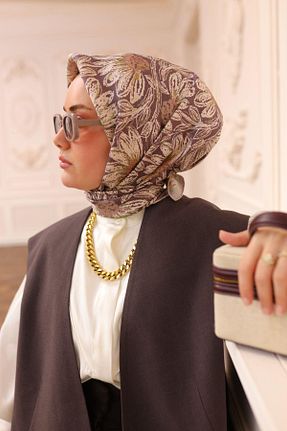 روسری رنگی İpek Tivil Silk Home - کد 902958073