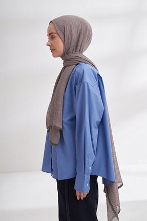 شال طوسی زنانه پلی استر ARMANDA - کد 925465342