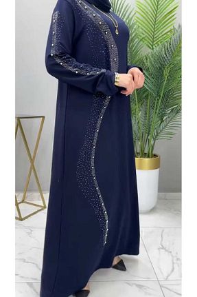لباس حجاب سرمه ای زنانه رگولار modamira - کد 917335809