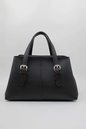 کیف دوشی مشکی زنانه چرم مصنوعی MILANOFOX - کد 925582293