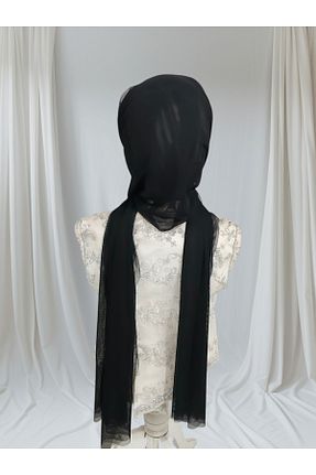 شال مشکی زنانه Nuray hazır duvak - کد 925592947