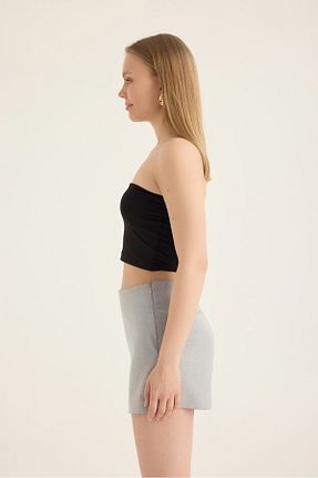 بادی مشکی زنانه Straplez SEVİLEN - کد 925879756