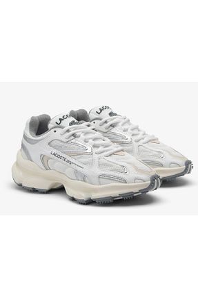 کفش اسنیکر سفید زنانه بند دار Lacoste - کد 925620076