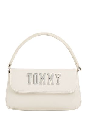 کیف دوشی نباتی زنانه Tommy Hilfiger - کد 925632008