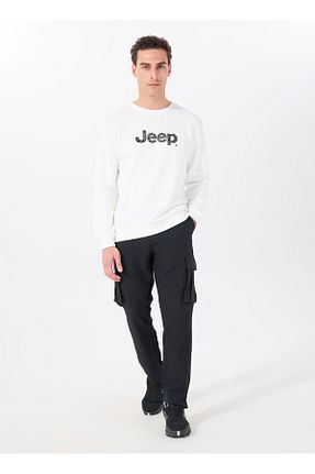 شلوار مشکی مردانه پاچه ساده Jeep - کد 925626138