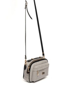 کیف دوشی طوسی زنانه چرم مصنوعی Silver Polo - کد 925920883
