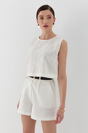 بلوز نباتی زنانه ساده Shopping Shop - کد 925650956