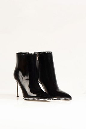 کفش کلاسیک مشکی زنانه چرم لاکی Nemesis Shoes - کد 925924732