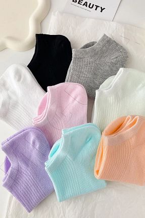 جوراب رنگی زنانه پنبه ای Meguca Socks - کد 925692908