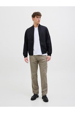 شلوار قهوه ای مردانه پارچه Jack & Jones - کد 923875776