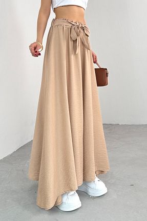 شلوار قهوه ای زنانه بافتنی Cappmoda - کد 925677957
