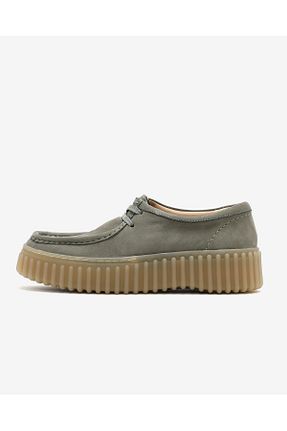 بوت / نیم بوت سبز زنانه پارچه ای CLARKS - کد 925933727
