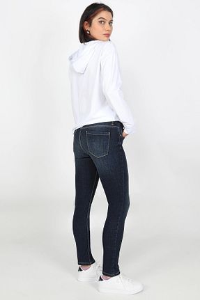 شلوار جین آبی زنانه رگولار BALİNS - کد 43377267