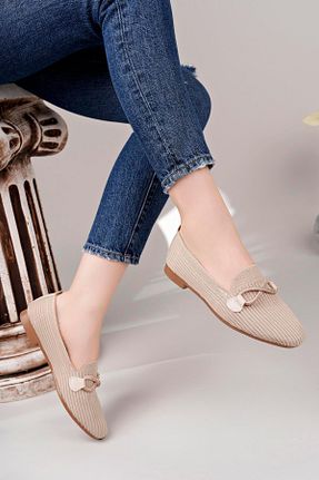 بابت بژ زنانه چرم مصنوعی Aymood - کد 925935683