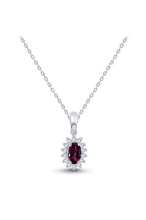 گردنبند الماس سفید 0,01 - 0,20 Luna Diamond - کد 925937197