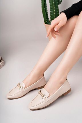 کفش لوفر صورتی زنانه چرم مصنوعی Aymood - کد 906048339