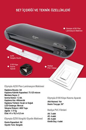 ماشین صحافی و لوازم صحافی Olympia - کد 7123681
