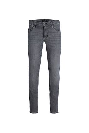 شلوار جین مشکی مردانه پاچه تنگ Jack & Jones - کد 760059947