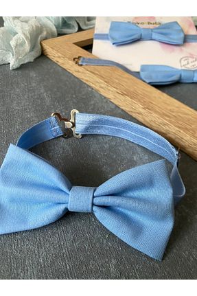 پاپیون آبی بچه گانه پارچه ای Miniko Butik - کد 279280041