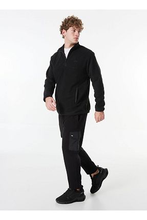 شلوار کرمگن مشکی مردانه جیب دار Jeep - کد 925949257