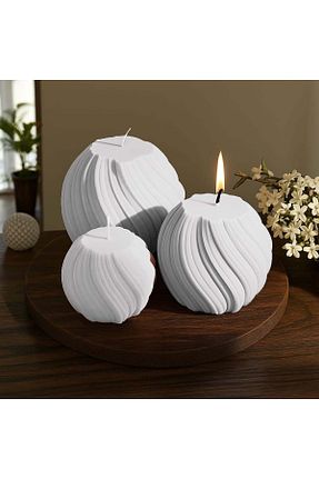 شمع سفید Vanilya shop - کد 925737010