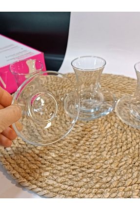 لیوان رنگی شیشه ÇAYLAR AVM - کد 899136766