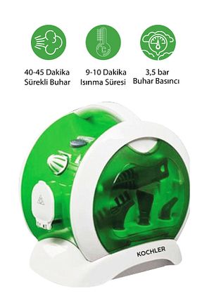 بخارشوی سفید kochler - کد 925300122
