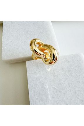 انگشتر جواهر طلائی زنانه روکش طلا VenüsDesign - کد 809457384